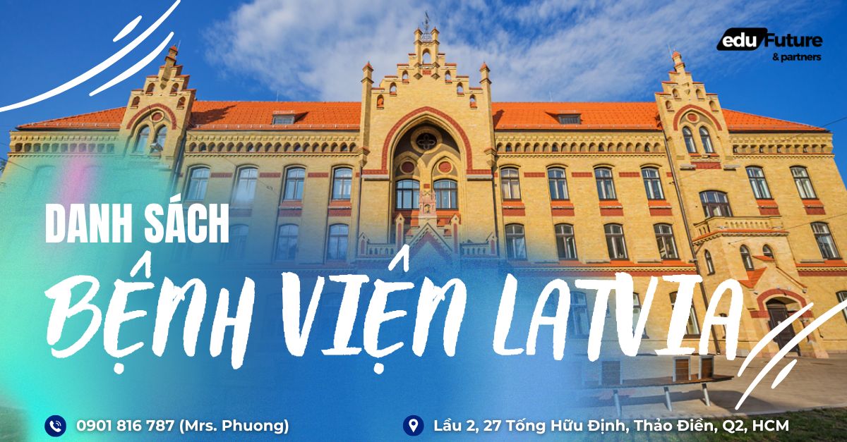 Danh sách bệnh viện tại các thành phố lớn ở Latvia
