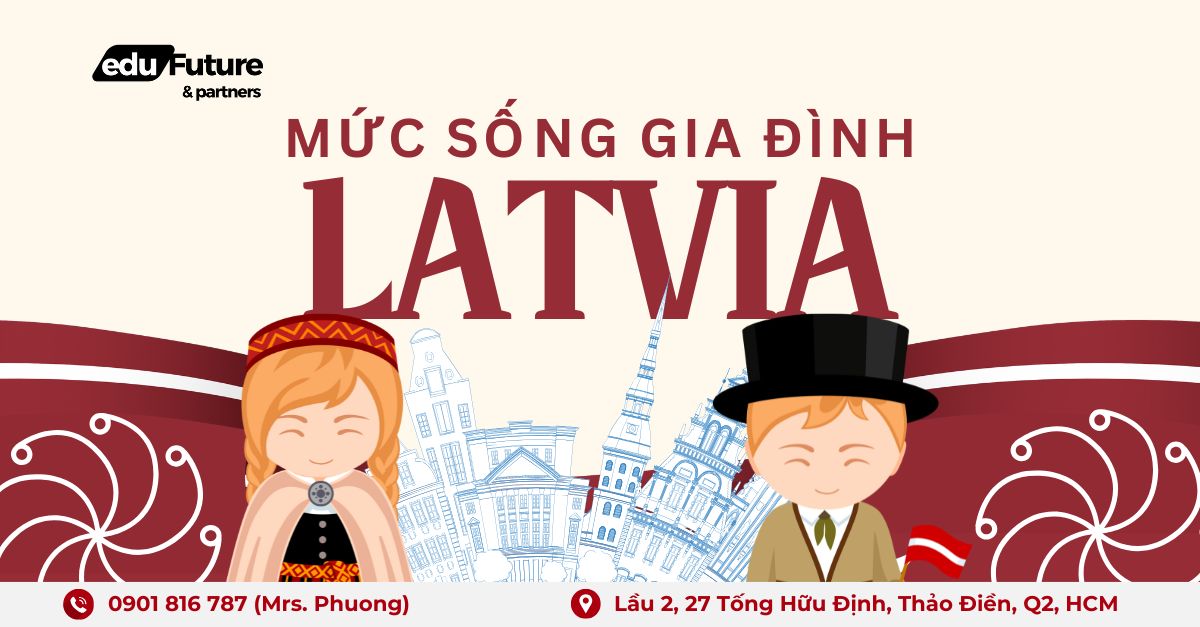 mức sống ở latvia dành cho cả gia đình