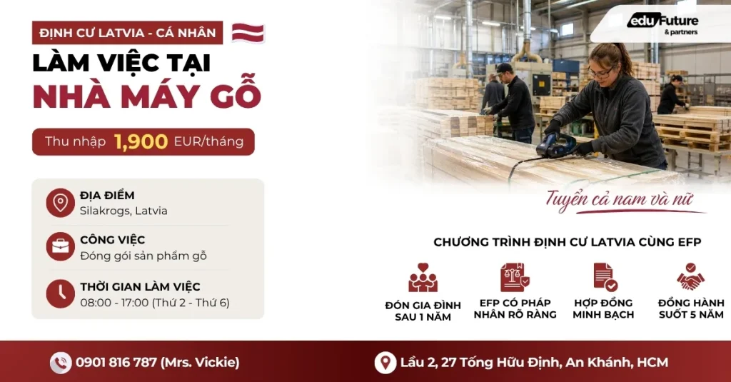 việc làm hãng gỗ tại silakrogs latvia