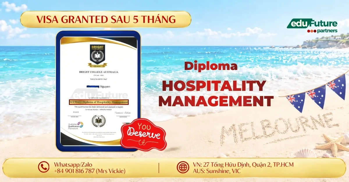 RPL Hospitality Management - Hoàn thành sau 4 tuần