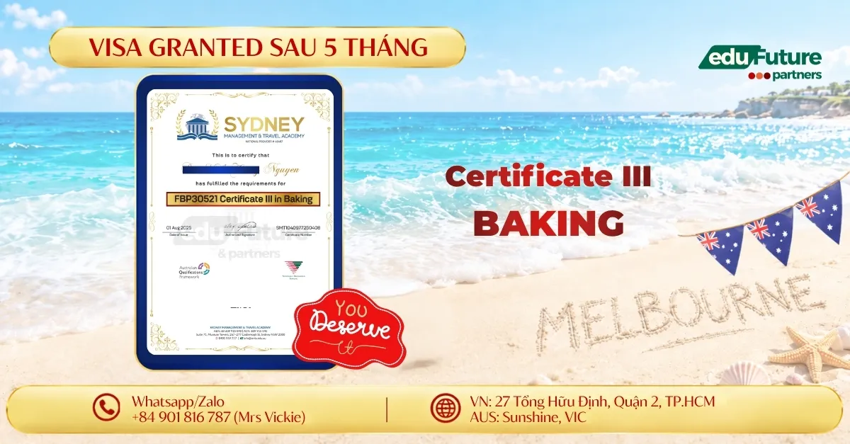 RPL Baking - Hoàn thành sau 4 tuần